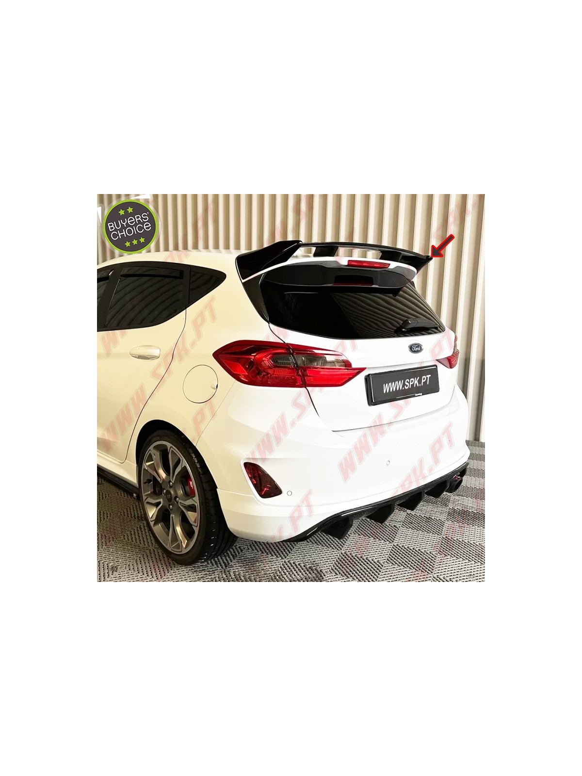 Aileron Traseiro Ford Fiesta 7 / 8 (2017-2024)