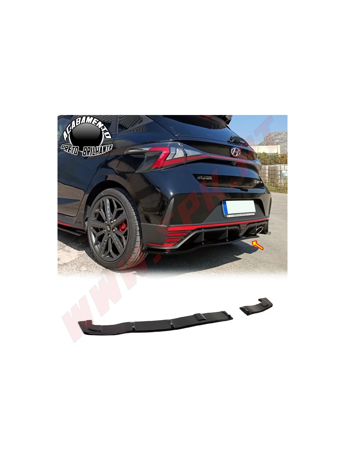 Difusor Traseiro - Hyundai i20 N (2020-)