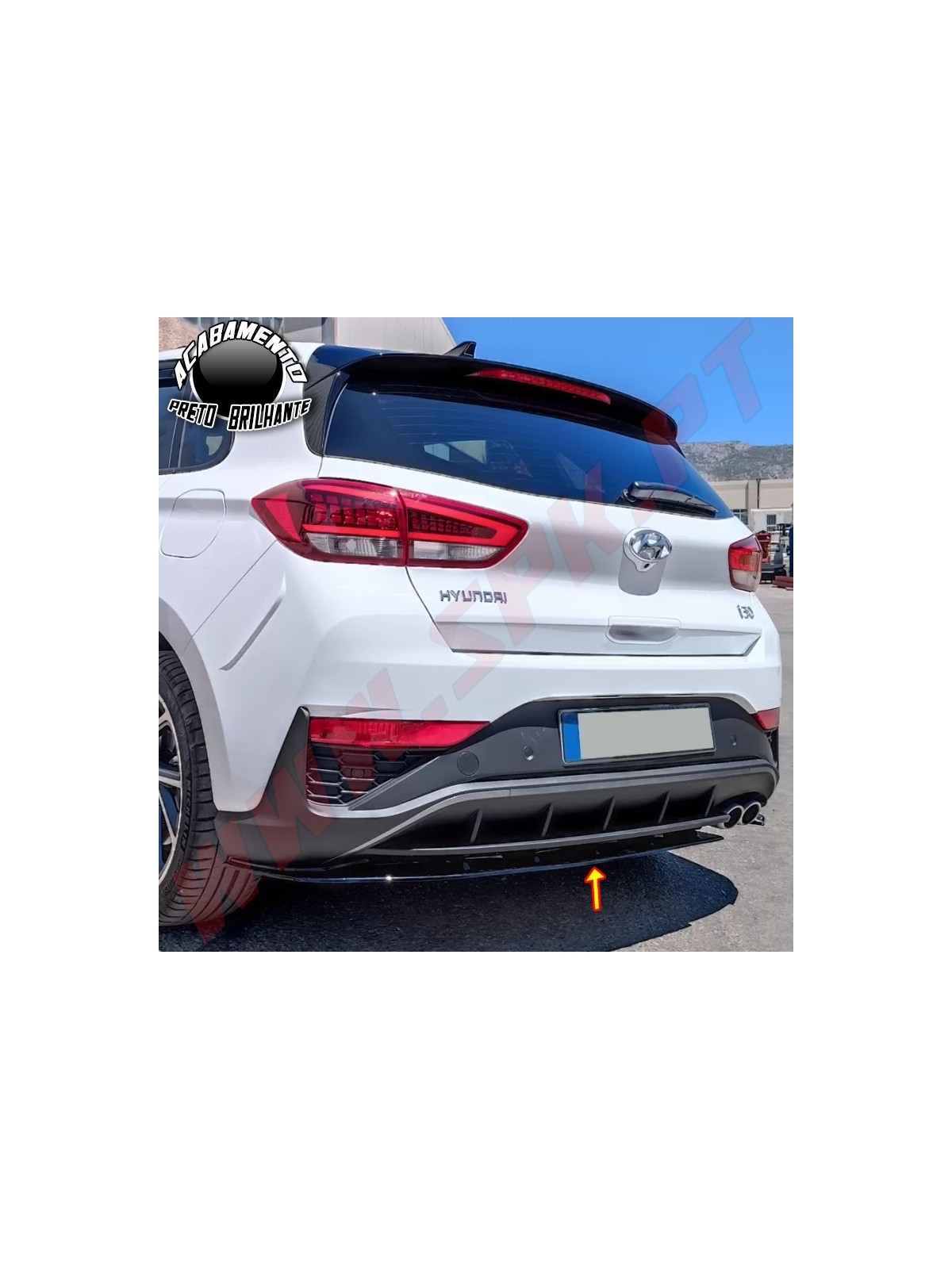 Difusor Traseiro - Hyundai i30 N-Line - Hatchback Facelift (2020-)