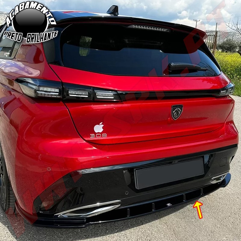 Difusor Traseiro - Peugeot 308 MK3 (2021-) Difusor Traseiro - Peugeot 308 MK3 (2021-)