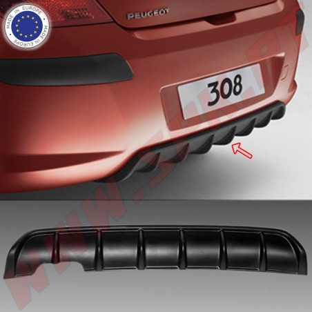 Difusor Traseiro - Peugeot 308 Hatchback (2008-2013)