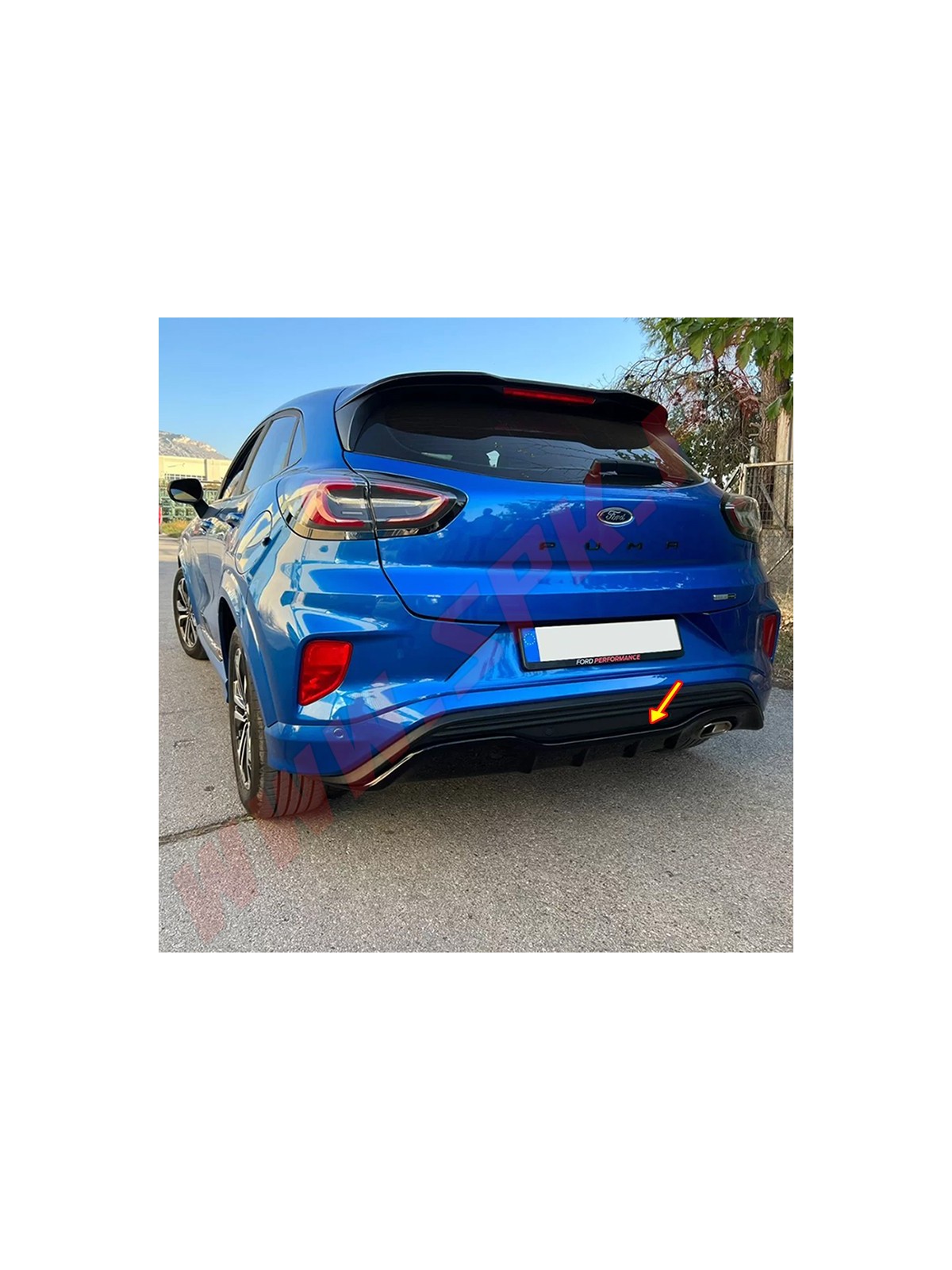 Difusor Traseiro - Ford Puma ST-Line (2019-2024)