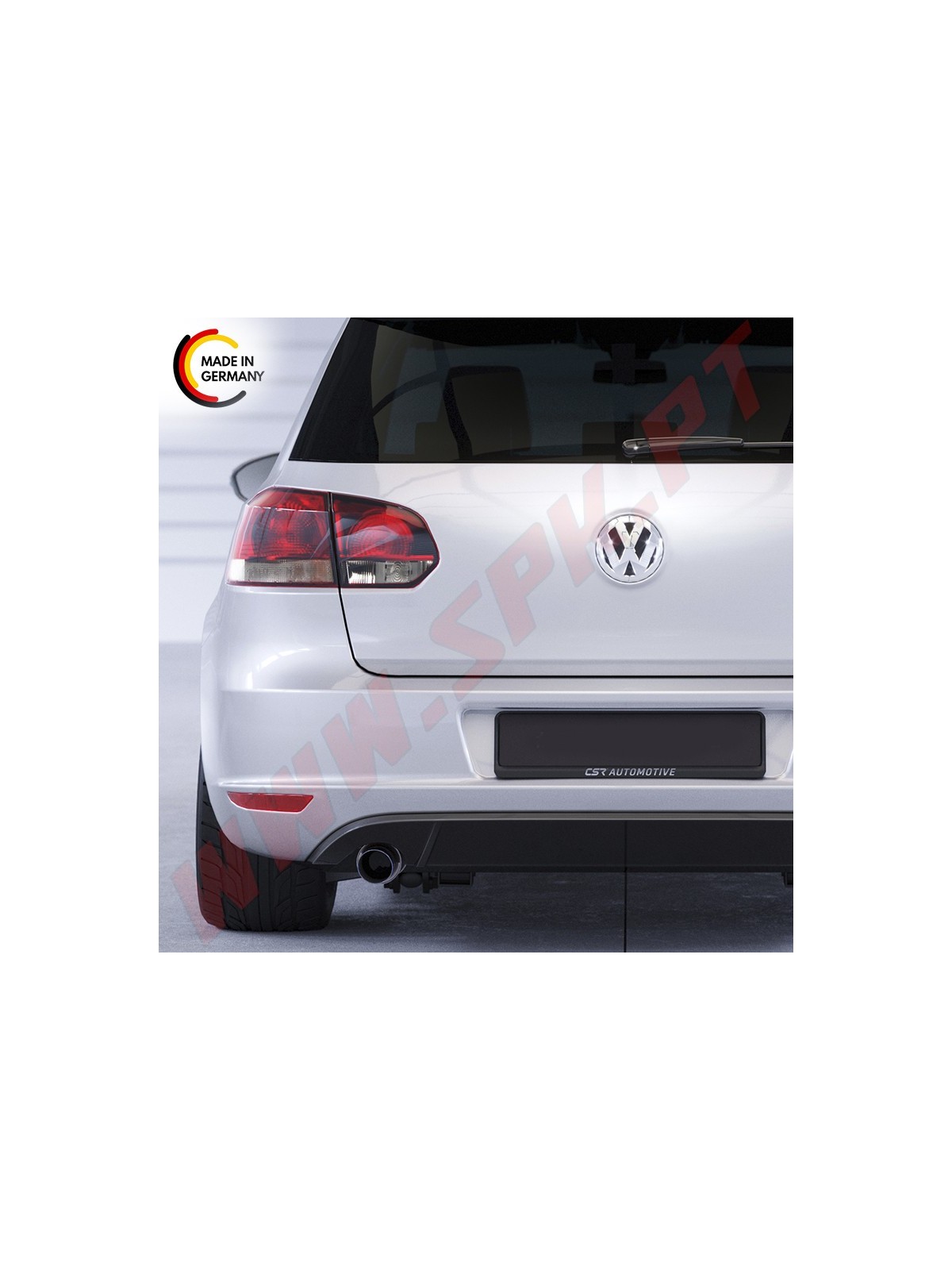 Difusor Traseiro V.2 - VW Golf 6 "Standard" (2008-2012) Difusor Traseiro V.2 - VW Golf 6 "Standard" (2008-2012)
