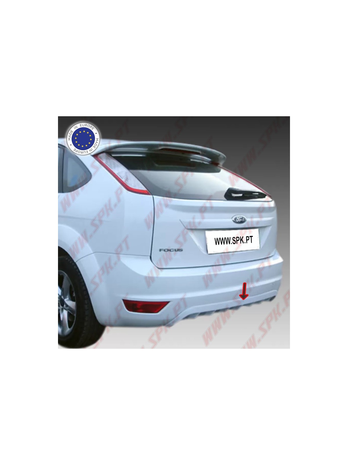 Difusor Traseiro - Ford Focus 2 Facelift (2008-2010) Difusor Traseiro - Ford Focus 2 Facelift (2008-2010)