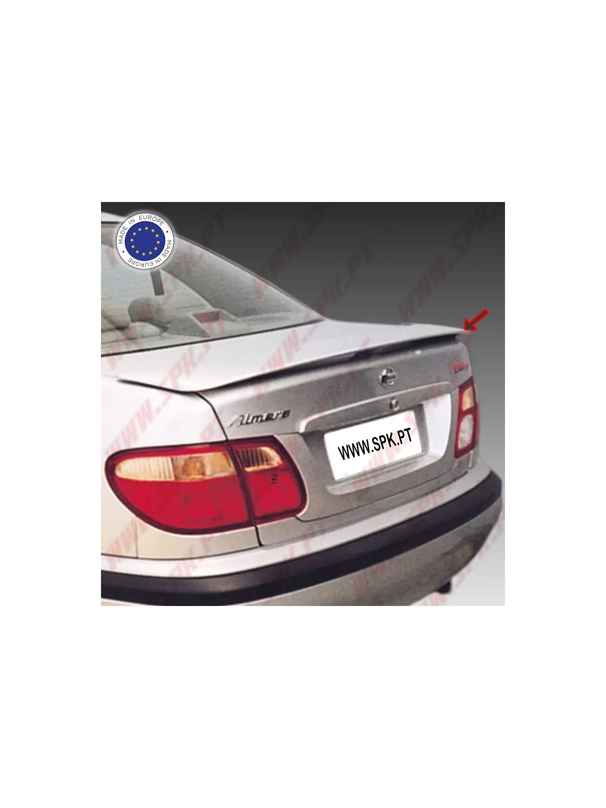 Aileron Traseiro Nissan Almera N16 Sedan (2000-2006) Aileron Traseiro Nissan Almera N16 Sedan (2000-2006)