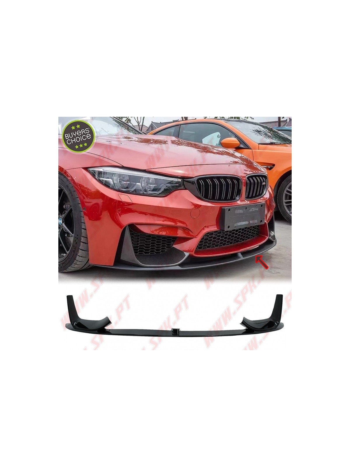 Lip Spoiler Frontal - BMW M3 F80 / M4 F82 (2014-2019)