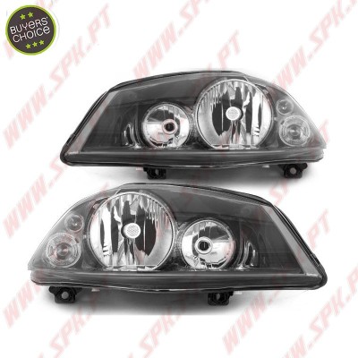 Faróis Look OEM BLack - Seat Ibiza 6L (2002-2008)