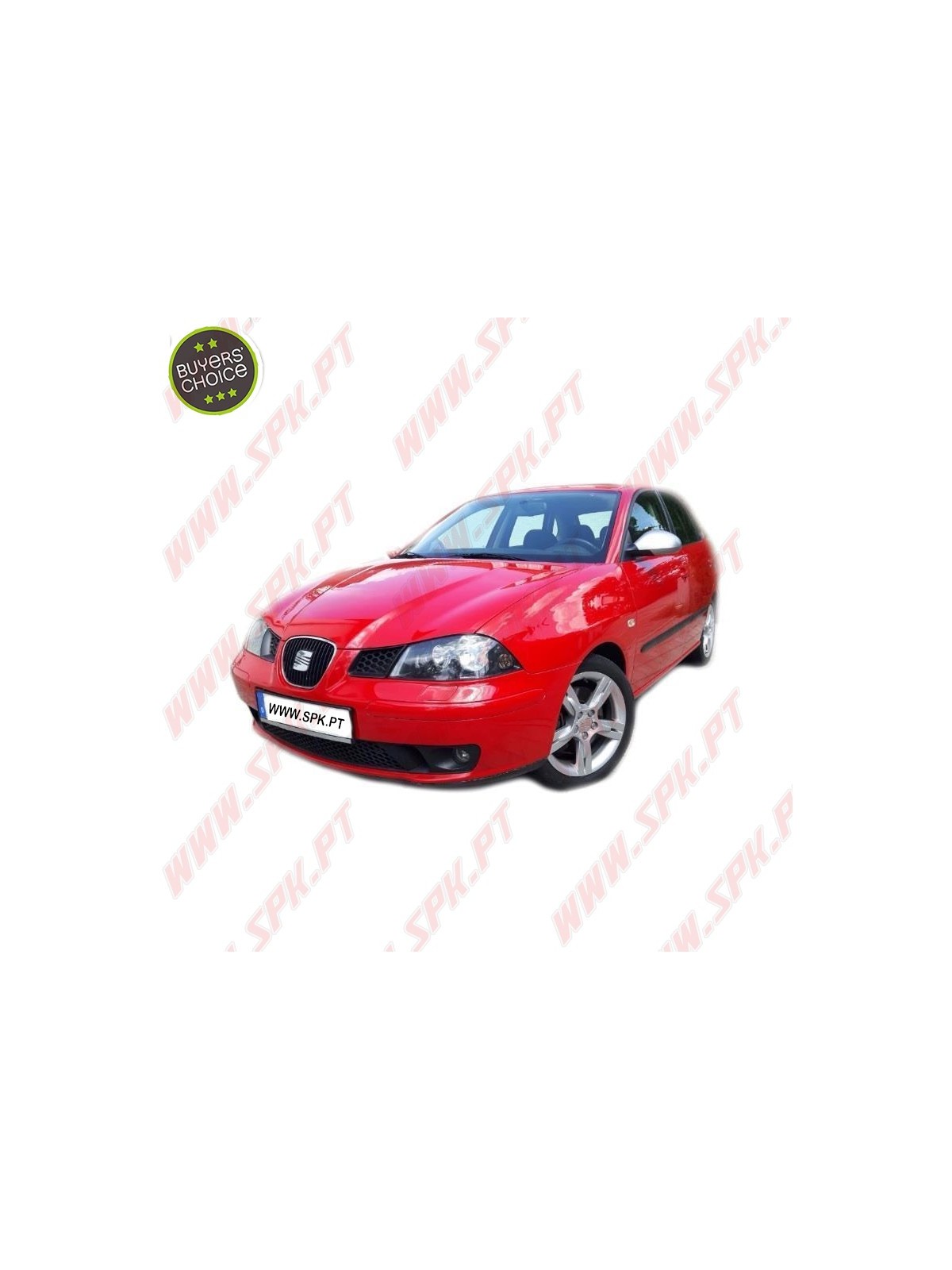 Faróis Look OEM BLack - Seat Ibiza 6L (2002-2008)
