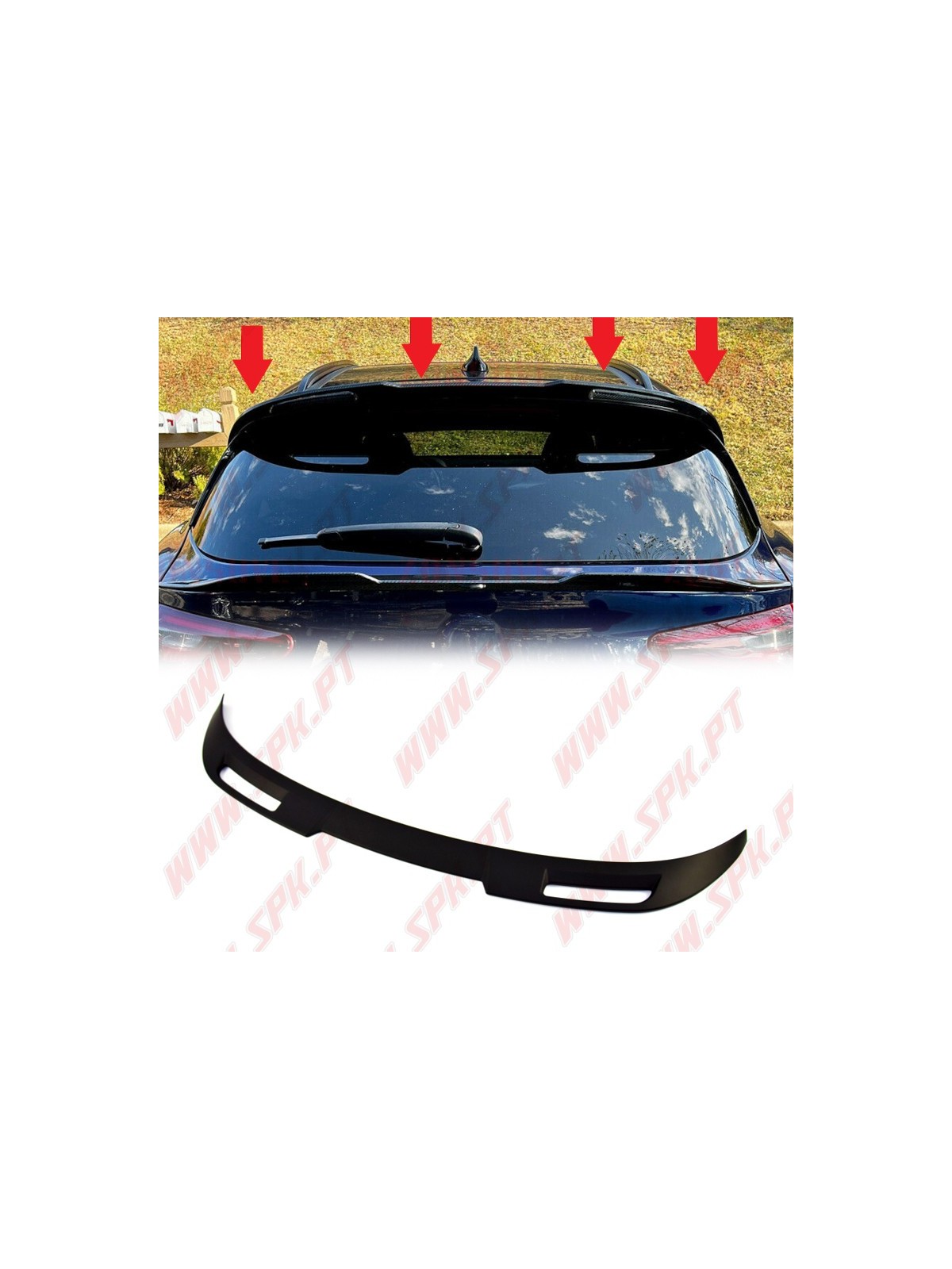Aileron Traseiro - Alfa Romeo Stelvio (2016-2021) Aileron Traseiro - Alfa Romeo Stelvio (2016-2021)