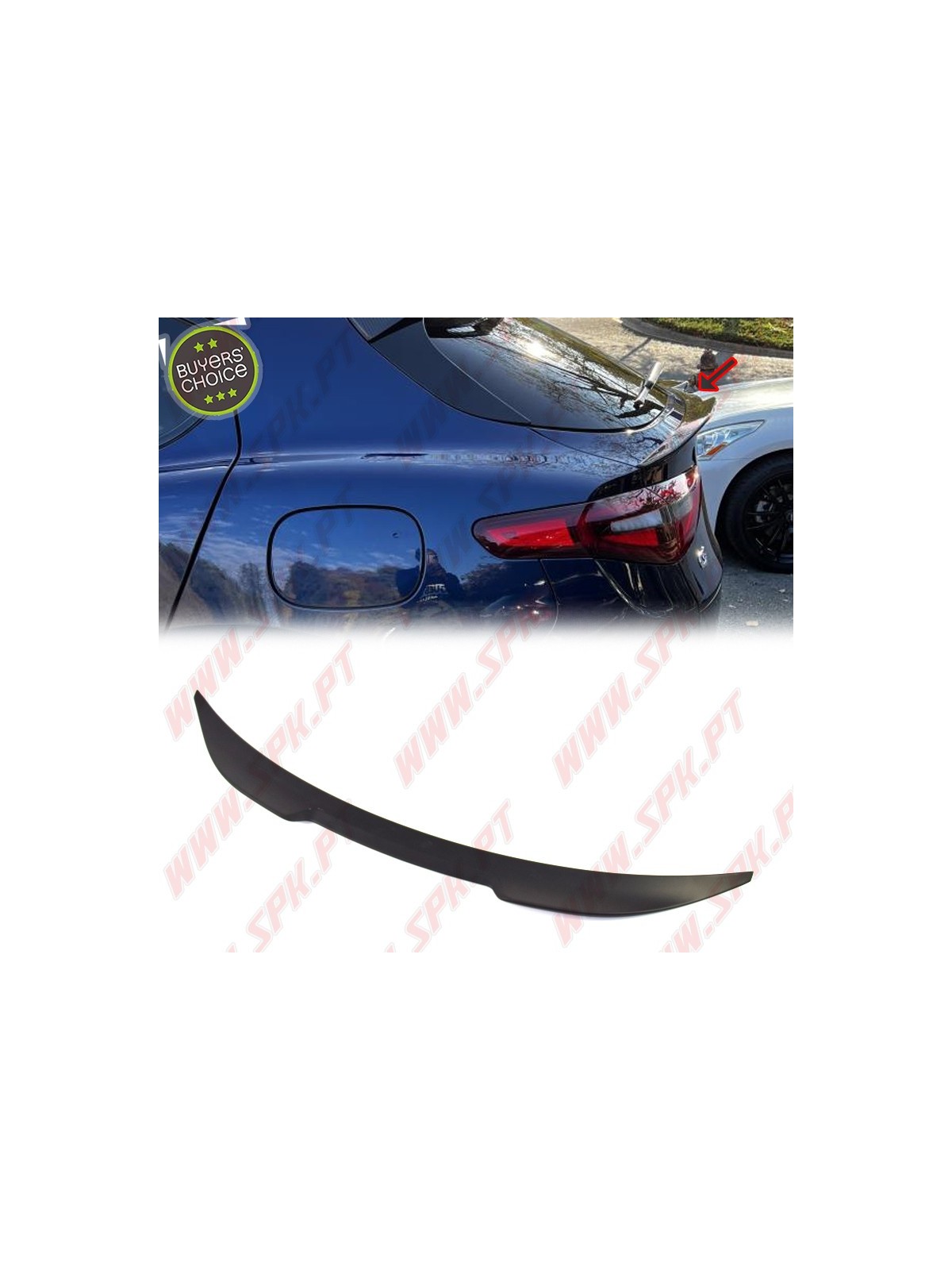 Aileron Traseiro Inferior - Alfa Romeo Stelvio (2016-2021)