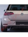 Difusor Traseiro VW Golf 7.5 R (2017-2019) Difusor Traseiro VW Golf 7.5 R (2017-2019)