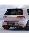 Difusor Traseiro VW Golf 7.5 R (2017-2019) Difusor Traseiro VW Golf 7.5 R (2017-2019)