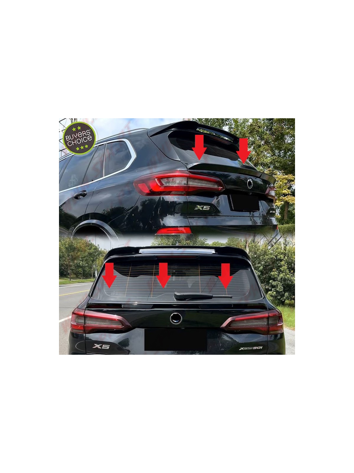 Aileron Traseiro Inferior - BMW X5 G05 (2018-)