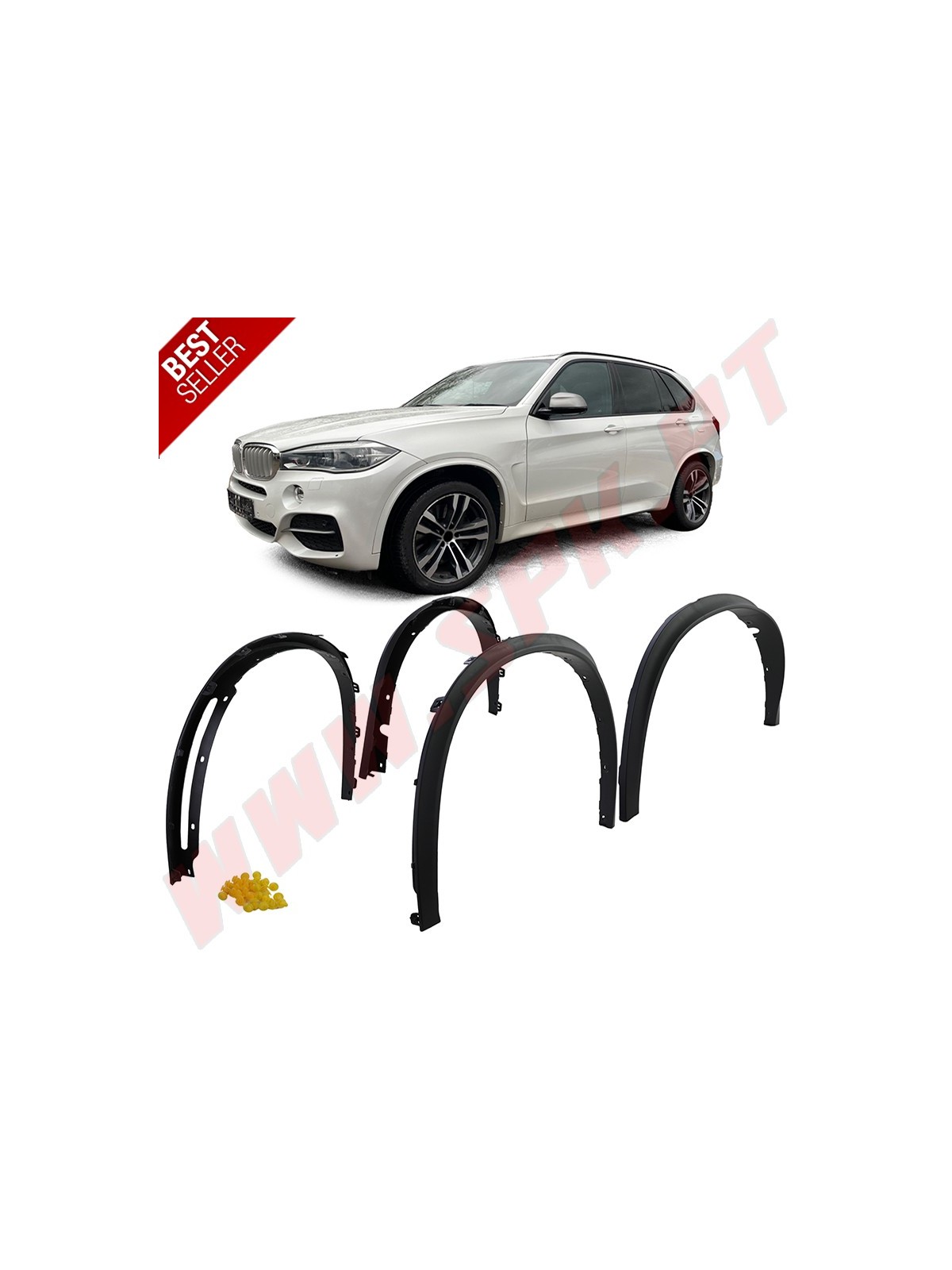 Kit 4 Alargamentos - BMW X5 F15 (2013-2018)