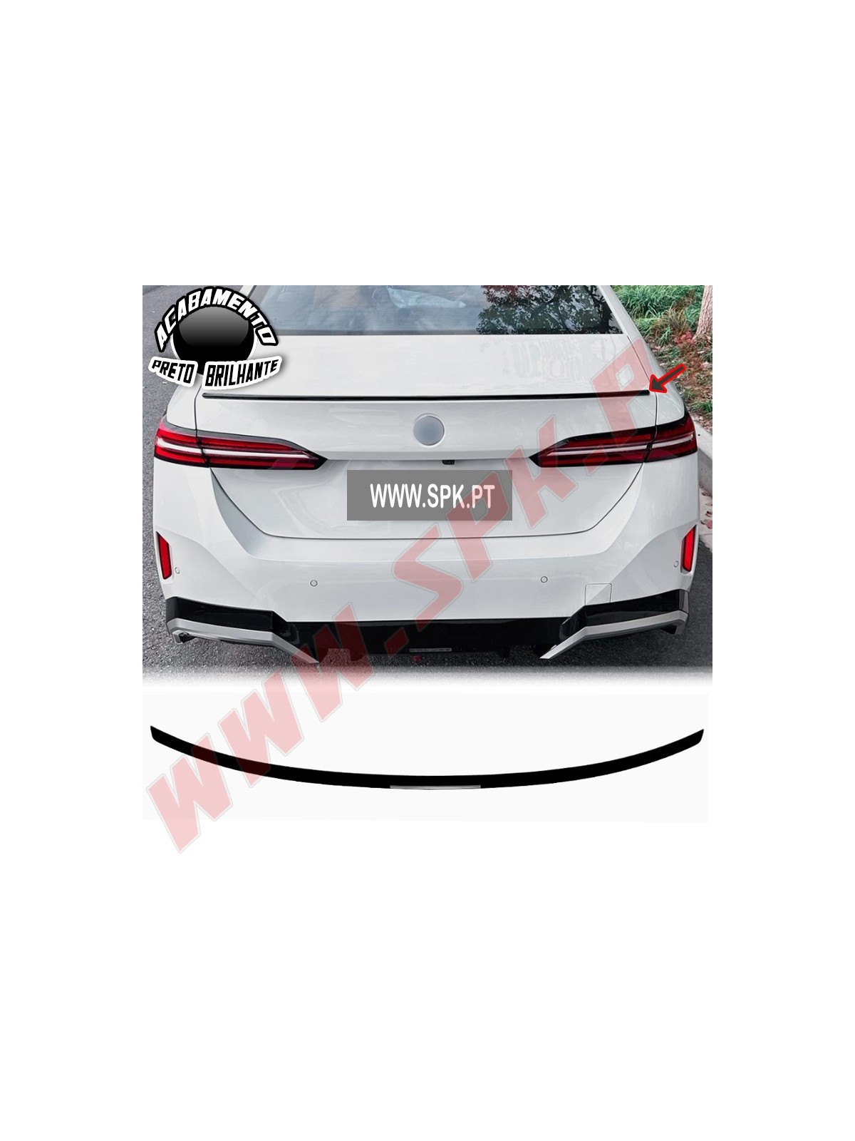 Aileron Traseiro - BMW Serie 5 G60 / G68 / I5 (2024-)