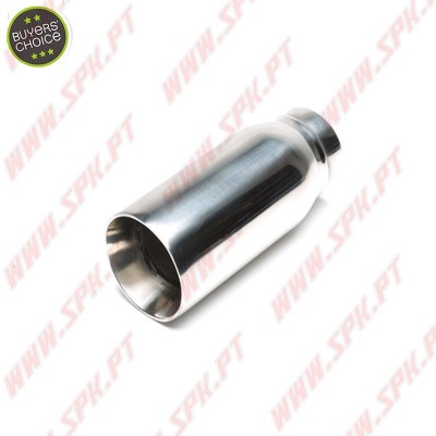 Ponteira de Escape Inox - Redonda 76mm