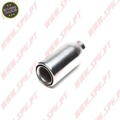 Ponteira de Escape Inox - Redonda 76/45mm