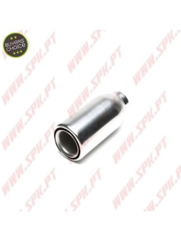 Ponteira de Escape Inox - Redonda 76/45mm