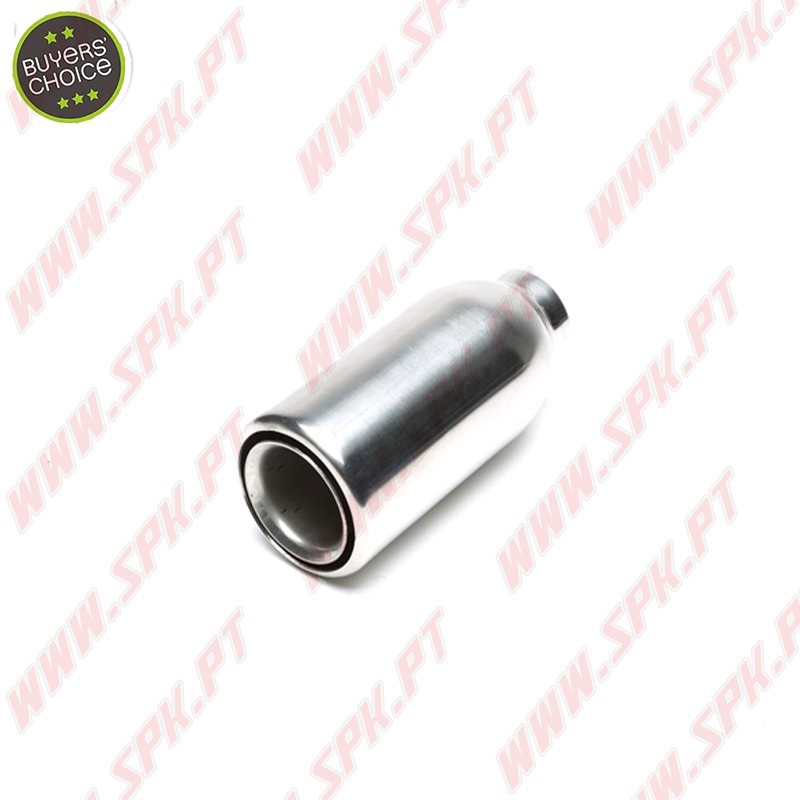 Ponteira de Escape Inox - Redonda 76/45mm