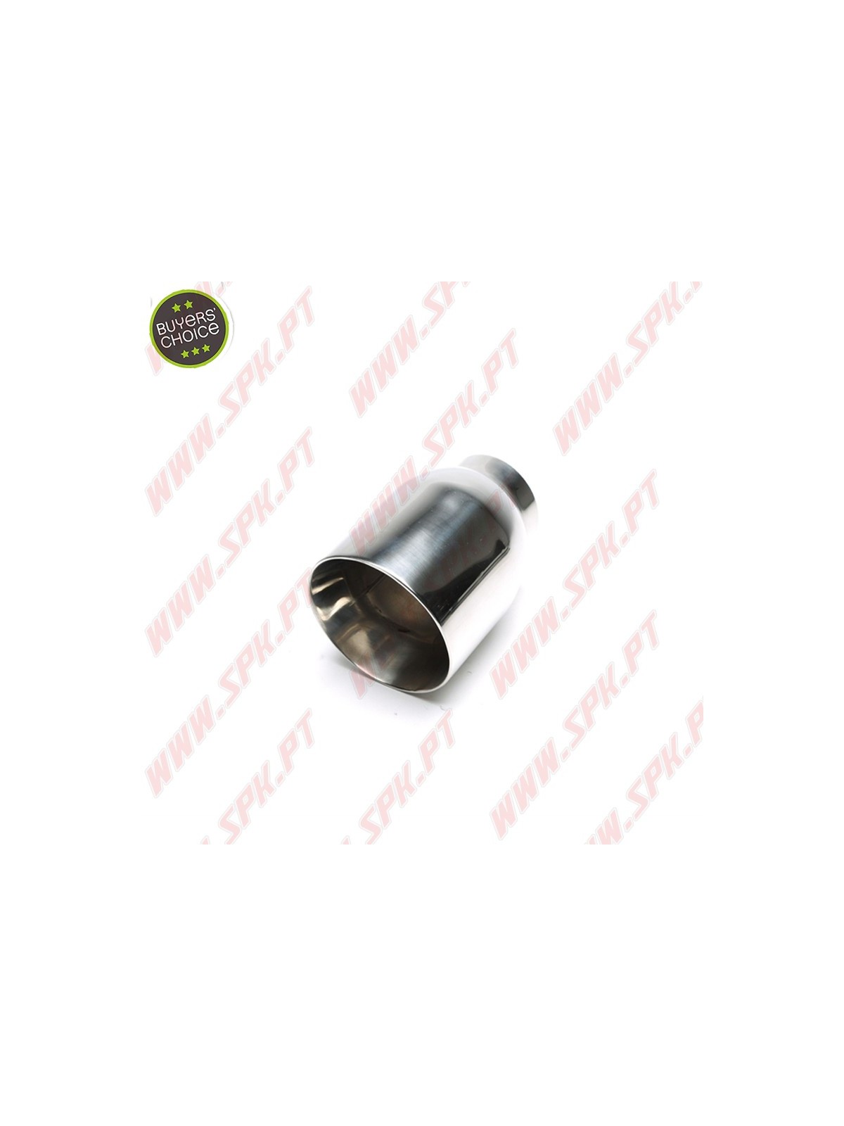 Ponteira de Escape Inox - Redonda / Açotada 110mm