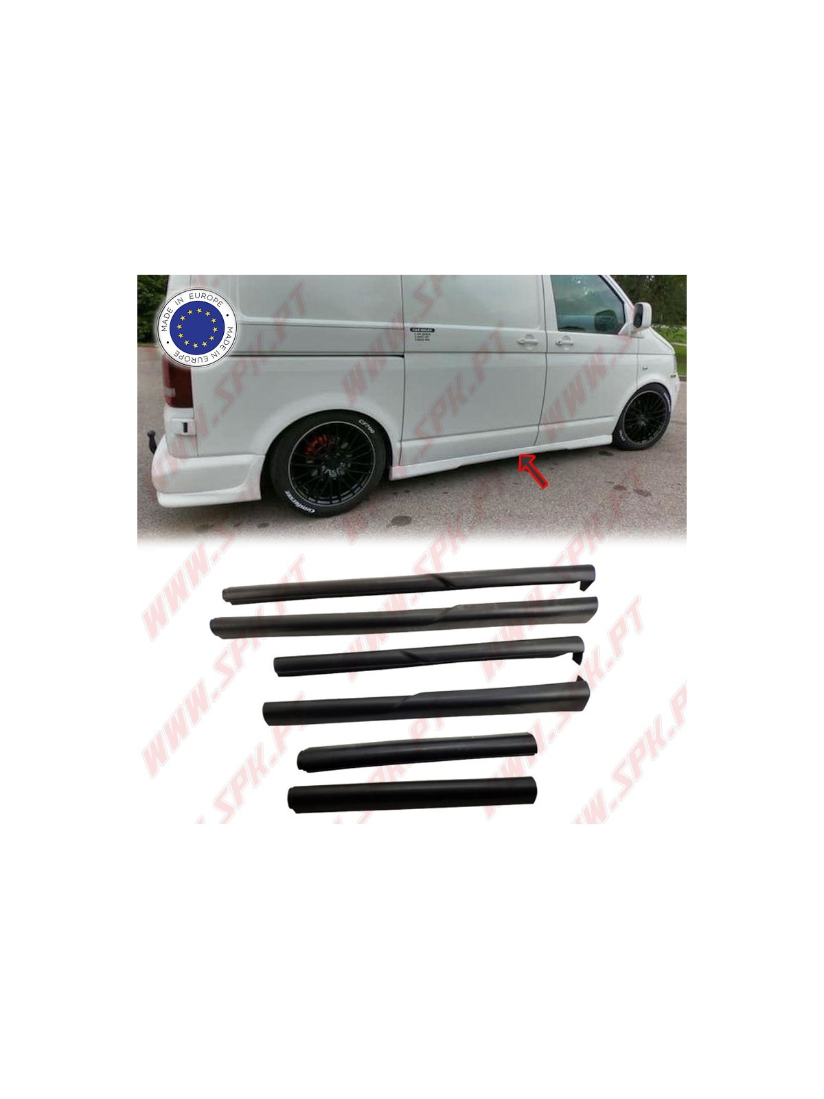 Embaladeiras - VW Transporter T5 (2003-2015) Embaladeiras - VW Transporter T5 (2003-2015)