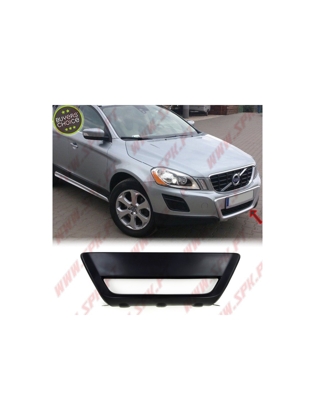 Spoiler Frontal Volvo XC60 (2008-2013)