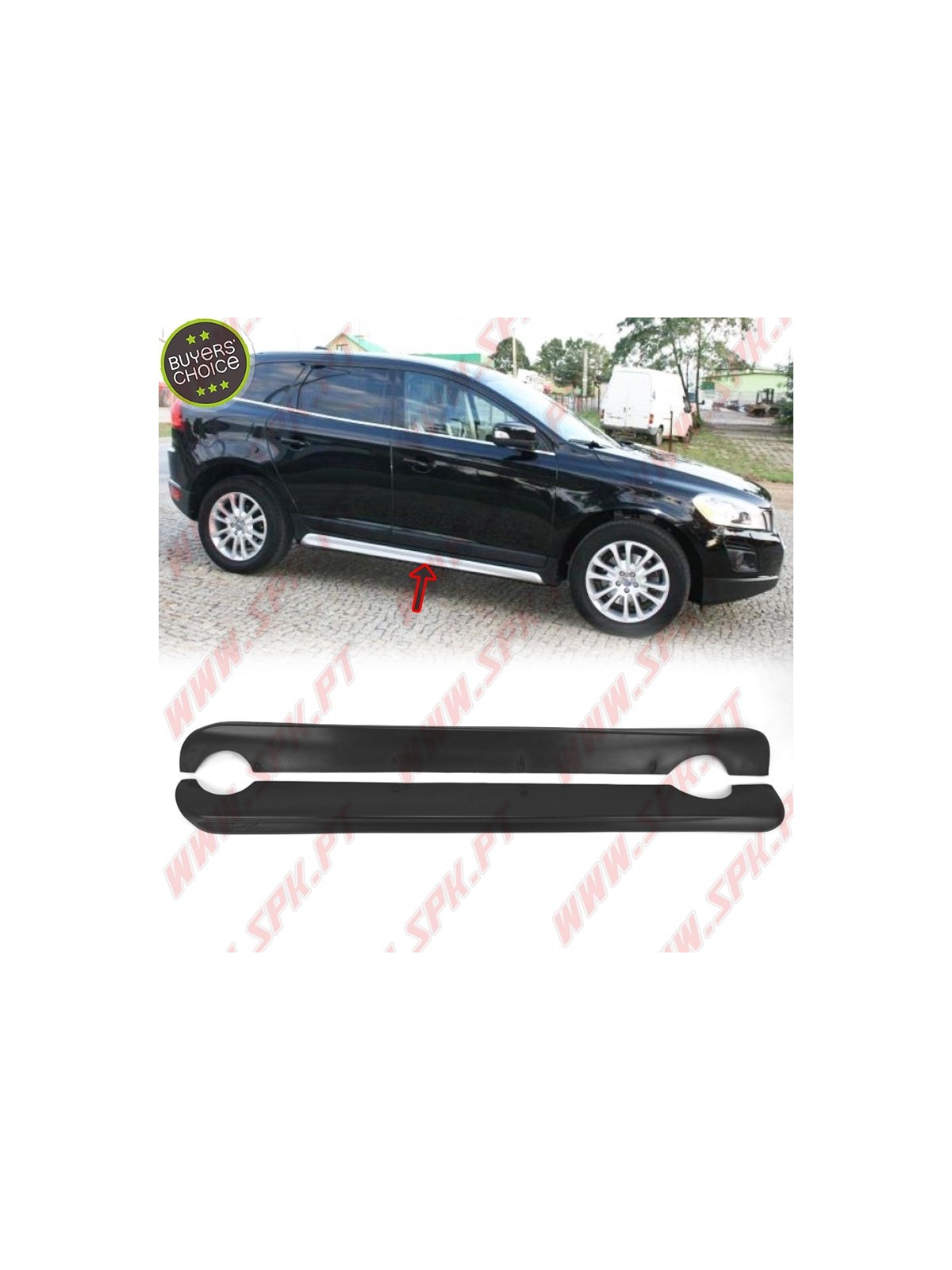 Embaladeiras Volvo XC60 (2008-2013)