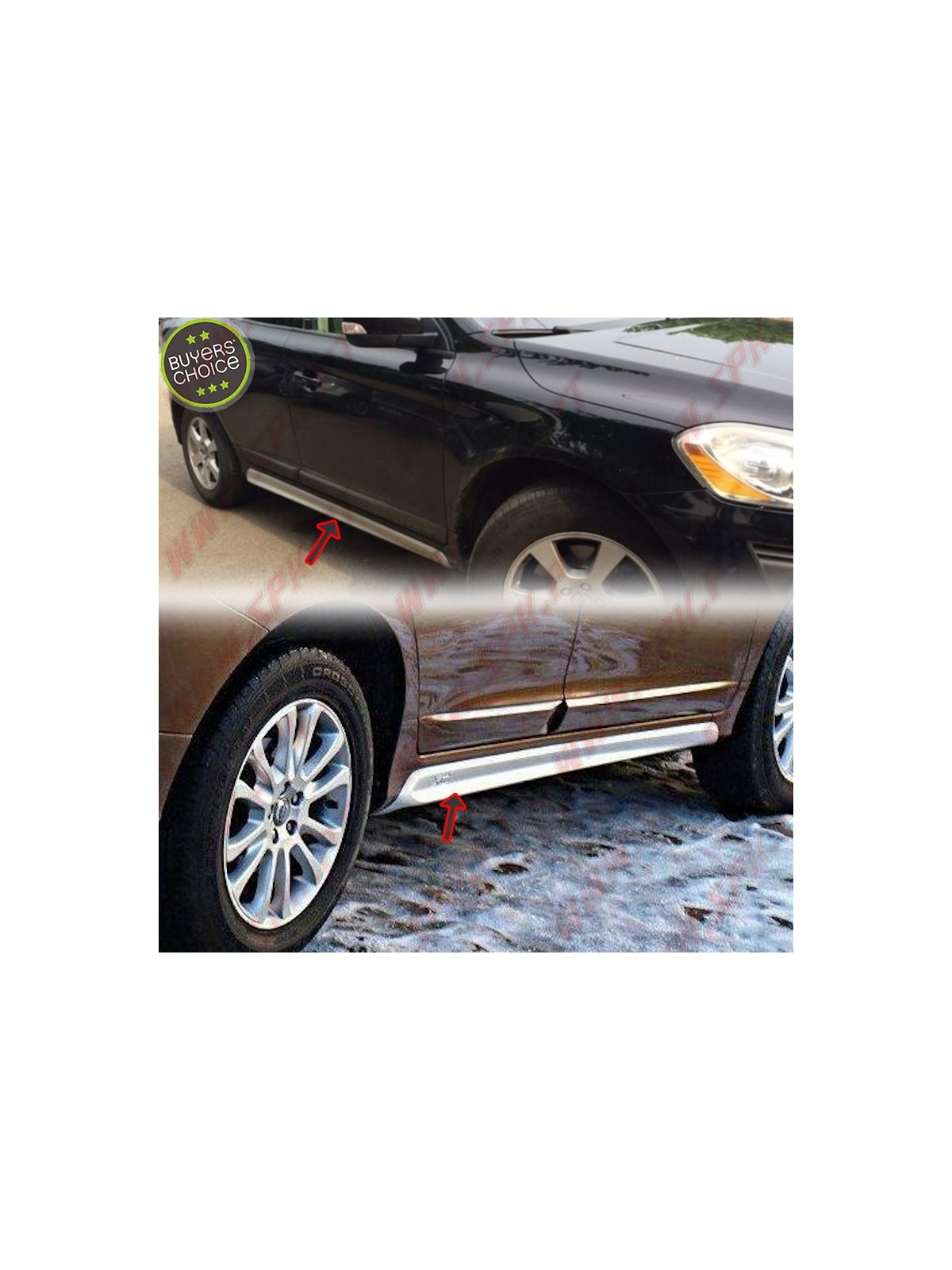 Embaladeiras - Volvo XC60 (2008-2013)