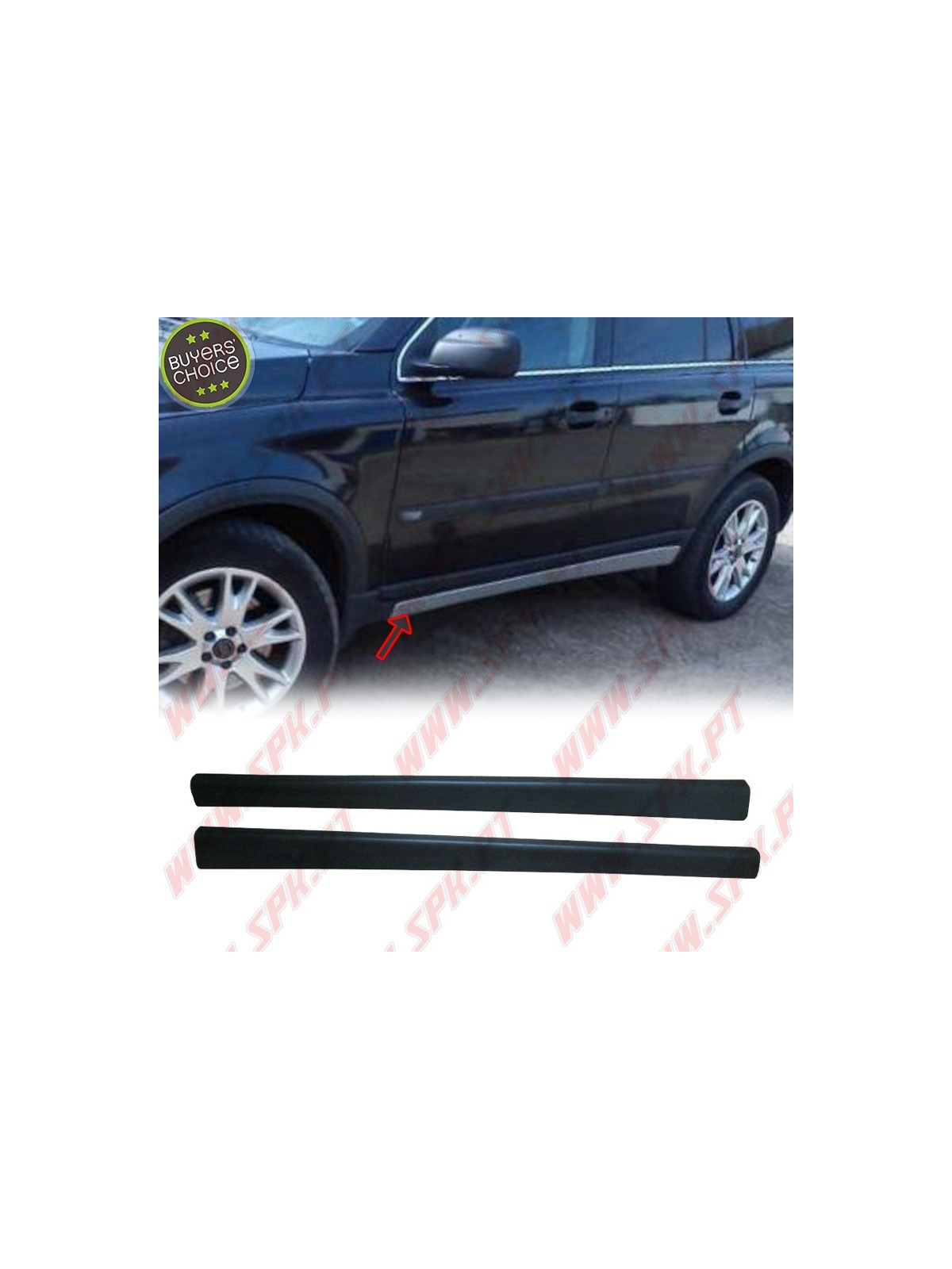 Embaladeiras Volvo XC90 (2002-2005)
