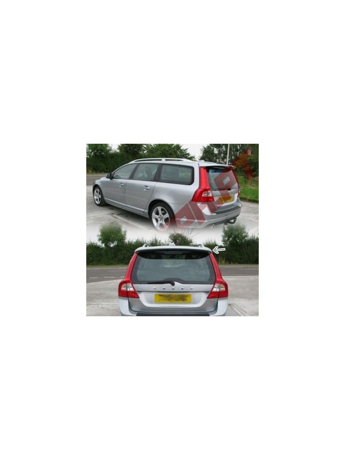 Aileron Traseiro Volvo V70 / XC70 (2007-2016) Aileron Traseiro Volvo V70 / XC70 (2007-2016)