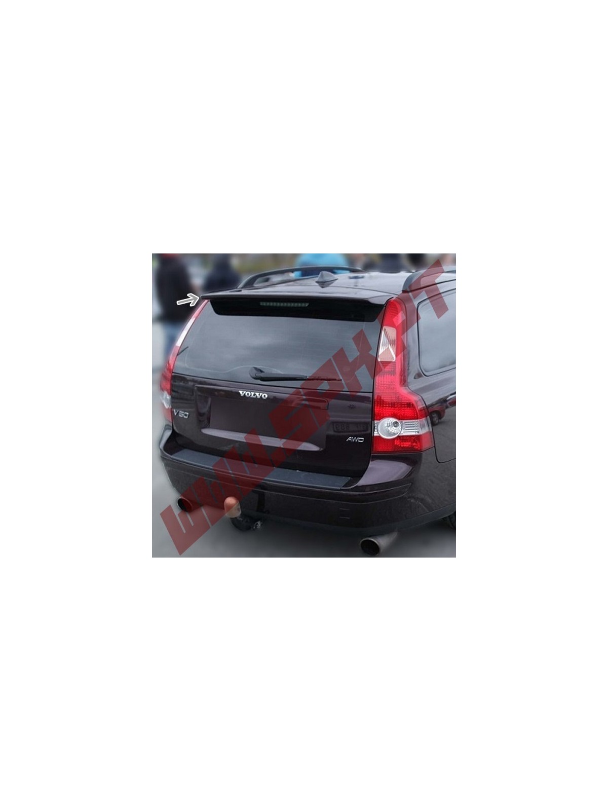 Aileron Traseiro Volvo V50 (2004-2012)