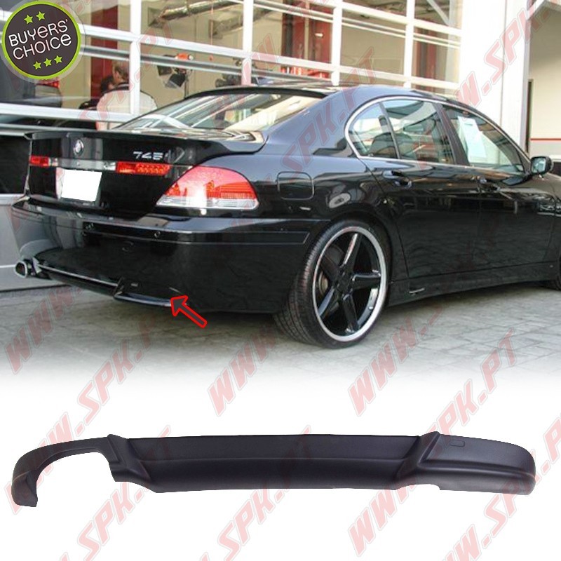 Difusor Traseiro BMW Serie 7 - E65 (2001-2005) Difusor Traseiro BMW Serie 7 - E65 (2001-2005)