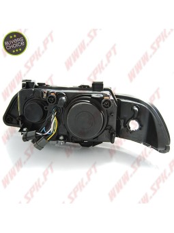 Faróis Angel Eyes CCFL / Black - BMW E39 (1995-2003)