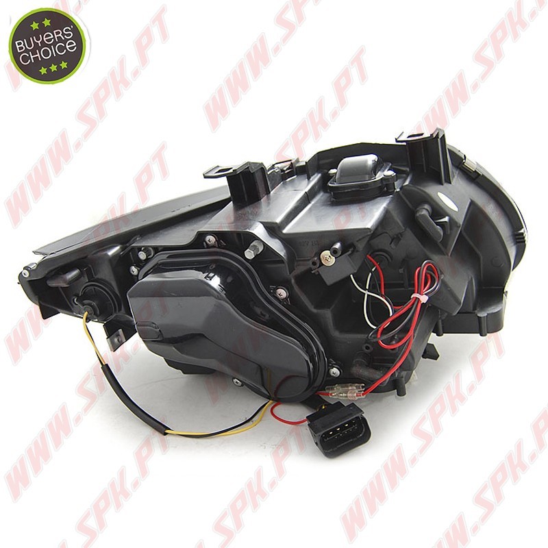 Faróis XENON Angel Eyes / Black - BMW E92 / E93 (2006-2010) Faróis XENON Angel Eyes / Black - BMW E92 / E93 (2006-2010)