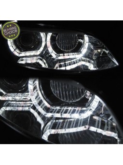 Faróis XENON Angel Eyes / Chrome - BMW E92 / E93 (2006-2010)