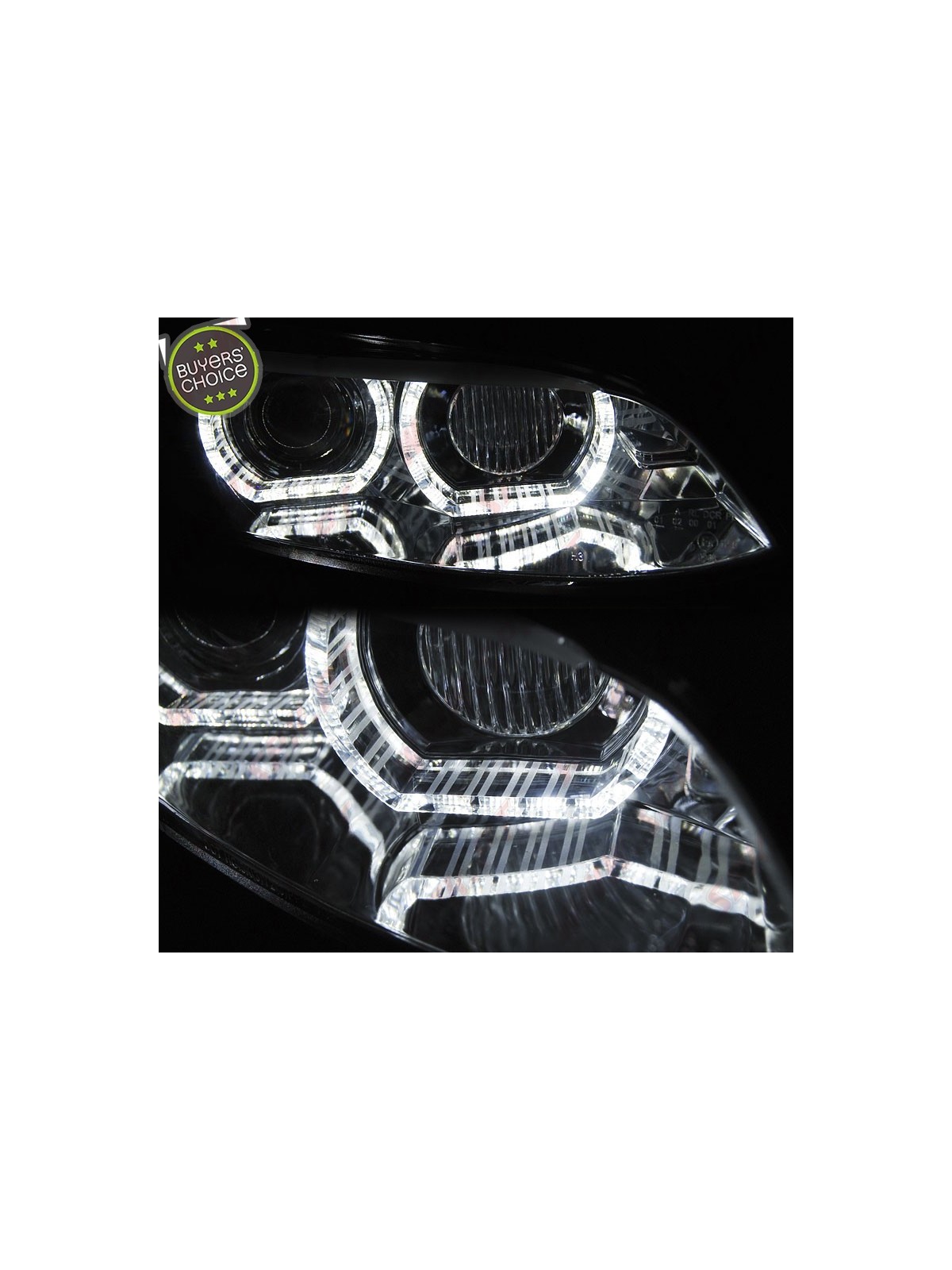 Faróis XENON Angel Eyes / Chrome - BMW E92 / E93 (2006-2010) Faróis XENON Angel Eyes / Chrome - BMW E92 / E93 (2006-2010)