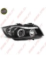 Faróis Angel Eyes / Black - BMW E90 / E91 (2005-2008)