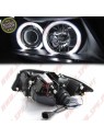 Faróis Angel Eyes CCFL / Black - BMW E90 / E91 (2005-2008)