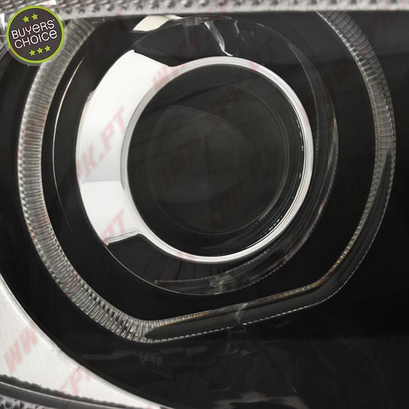 Faróis Angel Eyes / Black - BMW E90 / E91 (2005-2011)