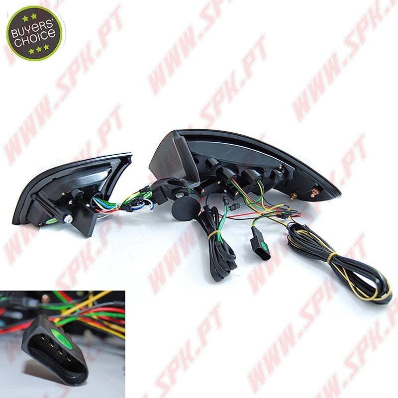 Farolins LED-BAR Black - Audi A3 8P Sportback (2003-2008)