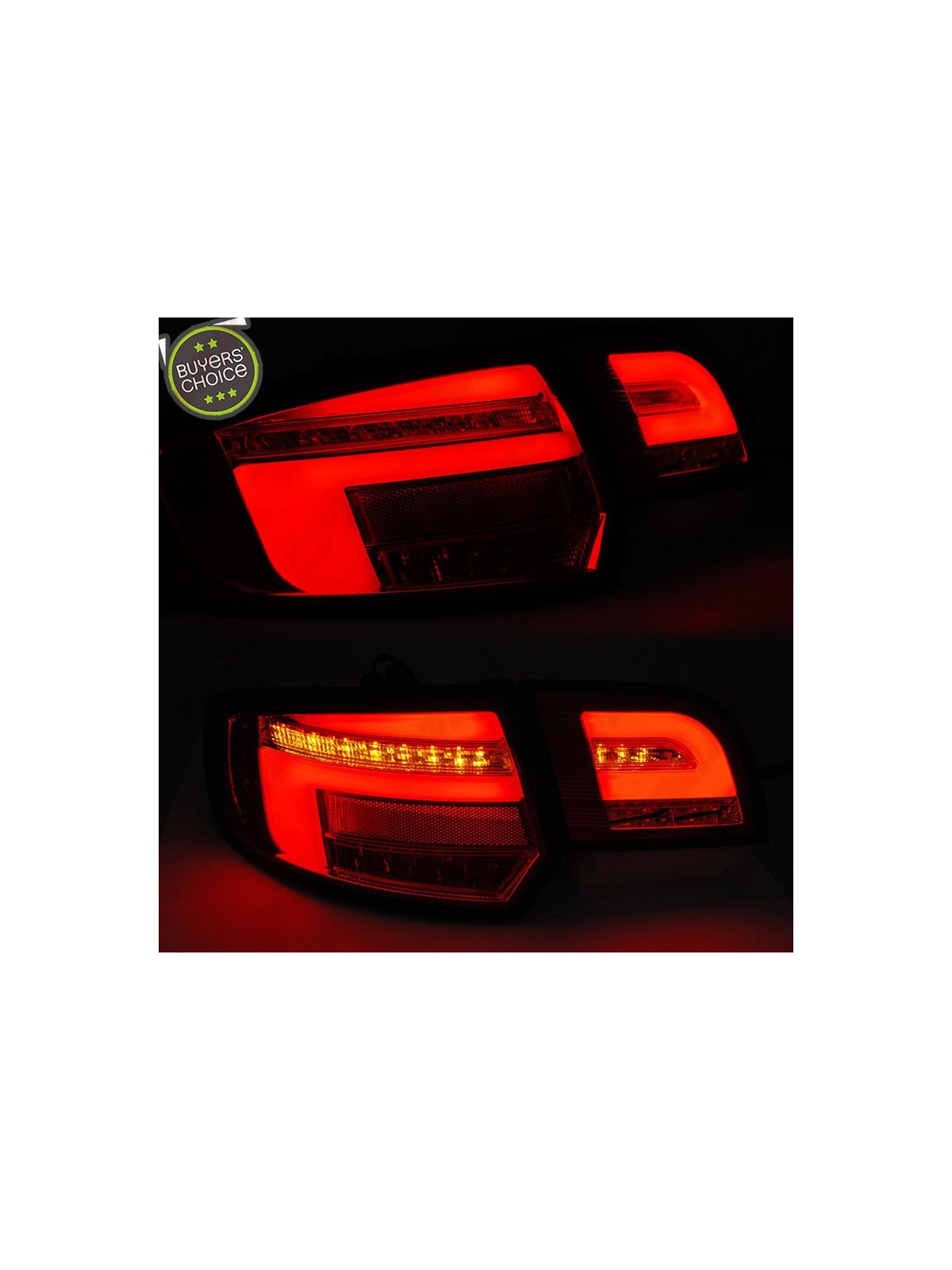 Farolins LED-BAR Red - Audi A3 8P Sportback (2003-2008)