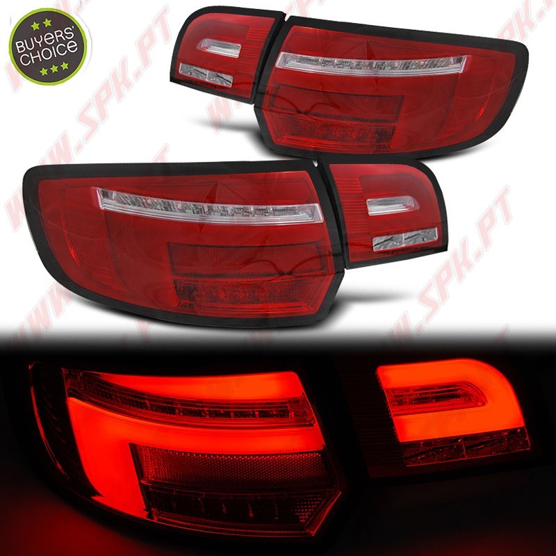 Farolins LED-BAR Red - Audi A3 8P Sportback (2003-2008) Farolins LED-BAR Red - Audi A3 8P Sportback (2003-2008)
