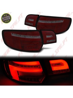 Farolins LED-BAR Smoke+Red - Audi A3 8P Sportback (2003-2008)