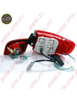 Farolins LED Red+Clear - Audi A3 8P Sportback (2003-2008)