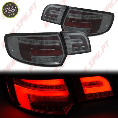 Farolins LED-BAR Smoke+Chrome - Audi A3 8P Sportback (2008-2012)
