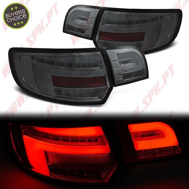 Farolins LED-BAR Smoke+Chrome - Audi A3 8P Sportback (2008-2012) Farolins LED-BAR Smoke+Chrome - Audi A3 8P Sportback (2008-2012)
