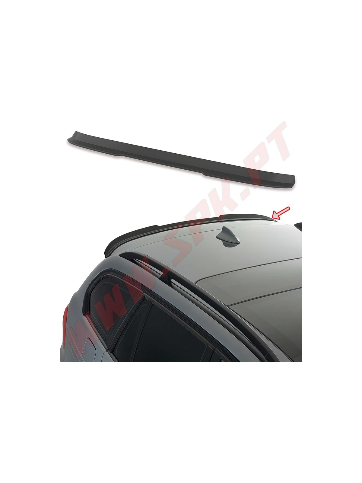 Extensão de Aileron E91 Touring (2005-2012) Extensão de Aileron E91 Touring (2005-2012)