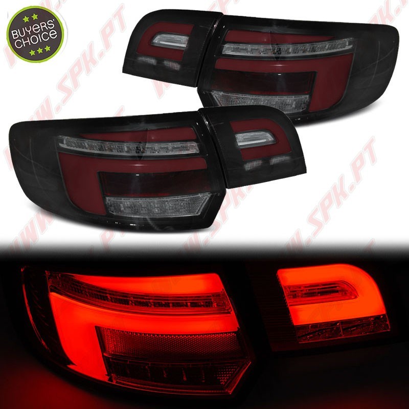 Farolins LED-BAR Black+Red - Audi A3 8P Sportback (2008-2012) Farolins LED-BAR Black+Red - Audi A3 8P Sportback (2008-2012)
