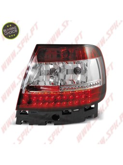 Farolins LED Red+Clear - Audi A4 B5 Sedan (1994-2000)