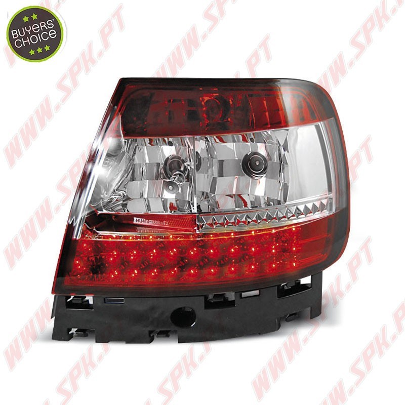 Farolins LED Red+Clear - Audi A4 B5 Sedan (1994-2000) Farolins LED Red+Clear - Audi A4 B5 Sedan (1994-2000)